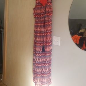 Long Summer Colorful Dress